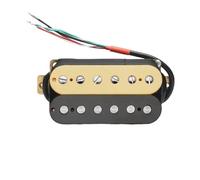 ALFAAL Electric Guitar Single Coil Pickup Set Electric Guitar Humbucker Guitar Pickup Four Conduct With Shield Bridge-15K Or Neck-7.5K Pickup(I)