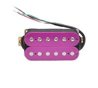 ALFAAL Electric Guitar Single Coil Pickup Set Electric Guitar Humbucker Guitar Pickup Four Conduct With Shield Bridge-15K Or Neck-7.5K Pickup(P)