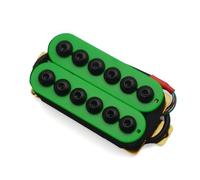 ALFAAL Electric Guitar Single Coil Pickup Set Electric Guitar Humbucker Pickups Adjustable Metal Double Coil With 4 Substitute Cable Coil Splitting Multicolor(G)