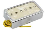 ALFAAL Electric Guitar Single Coil Pickup Set Electric Guitar P90 Pickup Single Coil Pickup 6 String Neck Bridge Pickup For LP Pickup(F)