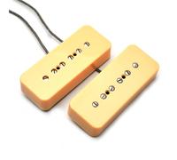 ALFAAL Electric Guitar Single Coil Pickup Set Electric Guitar Pickup P90 Pickup Guitar Pickup Electric Guitar Pickup Accessories Alnico5 Magnet(Yellow)