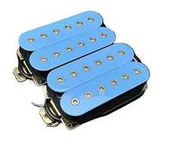 ALFAAL Electric Guitar Single Coil Pickup Set Guitar Humbucker 12 Adjustable Hex Screw Dual Coil 6-String Electric Guitar Coil Splitting Pickup N7.5K/B15K Output(C)