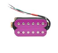 ALFAAL Electric Guitar Single Coil Pickup Set Humbucker Electric Guitar Pickup Coil Spliting Pickup Humbucker Dual Coill Pickup 4 Conduct Cable N-7.5K/B-15K Output(O)