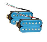 ALFAAL Electric Guitar Single Coil Pickup Set Humbucker Electric Guitar Pickup Coil Spliting Pickup Humbucker Dual Coill Pickup 4 Conduct Cable N-7.5K/B-15K Output(T)
