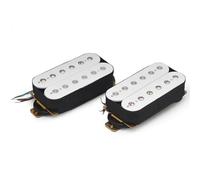 ALFAAL Electric Guitar Single Coil Pickup Set Humbucker Electric Guitar Pickup Coil Splitting Pickup Humbucker Dual Coil Pickup 4 Conduct Cable N-7.5K/B-15K Output(B)
