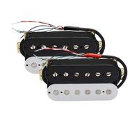 ALFAAL Electric Guitar Single Coil Pickup Set Humbucker Electric Guitar Pickup Dual Coil Splitting Humbucker Pickup 4 Services Cable N7.5K B15K Output(B)