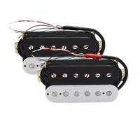 ALFAAL Electric Guitar Single Coil Pickup Set Humbucker Electric Guitar Pickup Splitting Humbucker Pickup 4 Services Cable N7.5K B15K Output