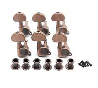 ALFAAL Electric Guitar Tuning Pegs Guitar Tuners Machine Head Half Round Head Button 3L3R/6R/6L (Color : 6R)