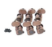 ALFAAL Electric Guitar Tuning Pegs Guitar Tuners Machine Head Half Round Head Button 3L3R/6R/6L (Color : 3L3R)