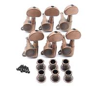ALFAAL Electric Guitar Tuning Pegs Guitar Tuners Machine Head Half Round Head Button 3L3R/6R/6L (Color : 6L)
