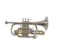 ALFAAL Flat Cornet Instrument Cornet Instrument Advanced Performance Trumpet Instrument