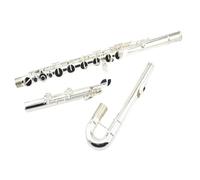 ALFAAL flute for beginners Bass Flute C-tone White Copper Body Flute Double Bass Instrument