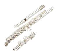 ALFAAL flute for beginners Silver-plated French 16-hole closed-hole flute Y standard C-key flute adult professional grade examination