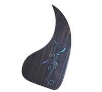 ALFAAL Folk Acoustic Guitar Pickguard Rosewood Guitar Pickguard Guitar Accessories For Professional Guitarists Acoustic Guitar Pickguards
