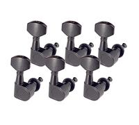 ALFAAL Folk Guitar Accessory String Tuning Pegs Tuners 6R Square Locking Button
