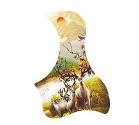 ALFAAL Folk Guitar Protection Board Wooden Guitar Protection Board Sticker Accessories Anti-sticker Board Acoustic Guitar Pickguards (Color : 03)