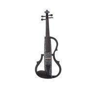 ALFAAL Full Size 4/4 Solid Wood Acoustic/Electric Violin Kit With Ebony Fittings