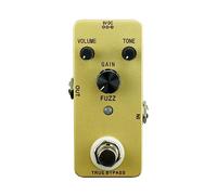 ALFAAL Fuzz Pedal Vintage Fuzz Guitar Effect Pedal Zinc Alloy Shell True Bypass Guitar Accessories Fuzz Effect Guitar Effects Pedal