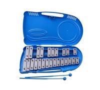 ALFAAL Glockenspiel Xylophone 25 Notes Glockenspiel Xylophone Percussion Instrument With Plastic Case 2 Mallets For Beginner