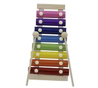 ALFAAL Glockenspiel Xylophone Music Instrument Wooden Frame Xylophone Funny Instruments Gifts With 2 Mallets