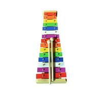ALFAAL Glockenspiel Xylophone Professional Beginner Colorful 15-tone Aluminum Plate Piano Percussion Piano Music Percussion Instrument