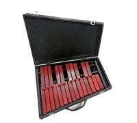 ALFAAL Glockenspiel Xylophone Professional For Beginners Percussion Musical Instrument 25 Tones Wooden Xylophone