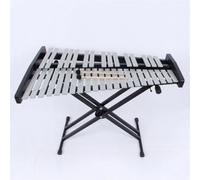 ALFAAL Glockenspiel Xylophone Professional Xylophone Instrument 37-tone Xylophone / 37-tone Aluminum Plate Percussion Instrument(B)