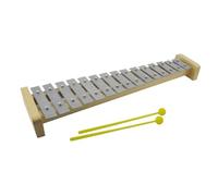 ALFAAL Glockenspiel Xylophone Professional Xylophone Percussion Instrument Aluminum Plate Xylophone 8-tone 15-tone Xylophone(B15)
