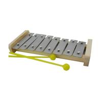 ALFAAL Glockenspiel Xylophone Professional Xylophone Percussion Instrument Aluminum Plate Xylophone 8-tone 15-tone Xylophone(A8)