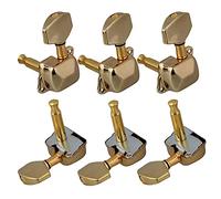 ALFAAL Gold Semiclosed Guitar Tuning Pegs Machine Heads 3L3R NEW