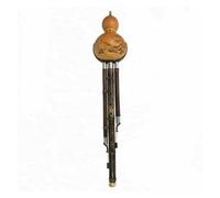 ALFAAL Gourd Flauta Hulusi Bass C/D Three Tone Hulusi Flute Instrumentos Musicales Profesional Flute Hulusi Bass (Color : Bass C)