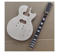 ALFAAL Guitar body 1 Set Unfinished Guitar Neck And Back One Piece Of Mahogany Body For LP Style Guitar Kit Guitar DIY Accessory