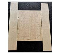 ALFAAL Guitar body Acoustic Guitar Maple Back And Side Panels Unfinished Guitar Making Materials DIY Materials Guitar DIY Accessory (Color : 5)