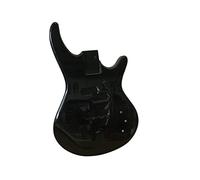 ALFAAL Guitar body Black Color Alder Electric Bass Guitar Body 6.2cm Pocket Width For ST Bass Guitar Panel Guitar DIY Accessory (Color : 02)