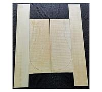 ALFAAL Guitar body Diameter Cut Tiger Pattern Maple Guitar Back And Side Solid Wood Veneer Guitar Material Guitar DIY Accessory (Color : 1)