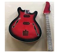 ALFAAL Guitar body DIY Electric Guitar Body Kit Suitable For DIY Craft Lovers Guitar DIY Accessory