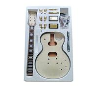 ALFAAL Guitar body DIY Electric Guitar Unfinished Kits For Mahogany Wood Style Guitar Okoume Body Guitar Kit Guitar DIY Accessory (Color : 03)