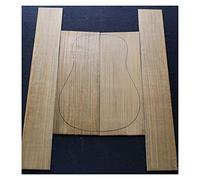 ALFAAL Guitar body Ebony Guitar Full Veneer Back And Side Guitar Making Materials Guitar DIY Accessory (Color : 12)