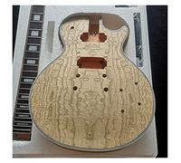 ALFAAL Guitar body Electric Guita Flame Maple Veneerr+Mahogany Okoume Body Neck Rosewood Fingerboard Guitar DIY Accessory (Color : 05)