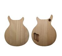 ALFAAL Guitar body Electric Guitar Body Okoume Mahogany Wood Body Semi Finished Barrel Guitar Accessories Guitar DIY Accessory