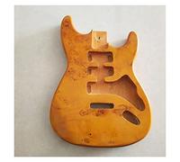 ALFAAL Guitar body Finished Electric Guitar Body Mahogany Replacement SSS Route Guitar Parts Guitar DIY Accessory