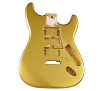 ALFAAL Guitar body Gold Electric Guitar Body Poplar Wood Guitar Body For ST Body Guitar Barrel Guitar DIY Accessory