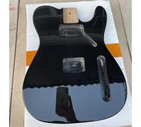 ALFAAL Guitar body Handmade Alder Wood Black For TL Style Electric Guitar Body DIY Guitar Part Accessory Guitar DIY Accessory