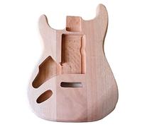 ALFAAL Guitar body Left Hand Guitar Body Okoume Wood For ST Electric Guitar Body Unfinished Guitar DIY Accessory
