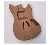 ALFAAL Guitar body Mahogany Unfinish Electric Guitar Body For DIY Guitar Accessory Guitar DIY Accessory