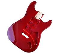 ALFAAL Guitar body Okoume Wood Guitar Body For ST Electric Guitar Barrel Body Accessory Guitar Parts Poplar Wood Guitar DIY Accessory (Color : Poplar wood)