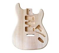 ALFAAL Guitar body Poplar Wood Electric Guitar Body Wood Color For ST Guitar Body Parts Guitar Accessory Guitar DIY Accessory