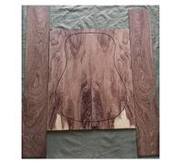 ALFAAL Guitar body Rosewood Guitar Full Veneer Material Bottom Side Panel Back Side Guitar DIY Accessory (Color : 4)