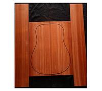 ALFAAL Guitar body Sandalwood Mahogany Guitar Back Side Veneer Wool Material Full Single Guitar Making Material Guitar DIY Accessory (Color : 24)