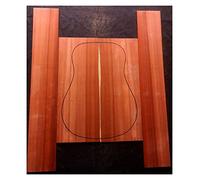 ALFAAL Guitar body Sandalwood Mahogany Guitar Back Side Veneer Wool Material Full Single Guitar Making Material Guitar DIY Accessory (Color : 4)